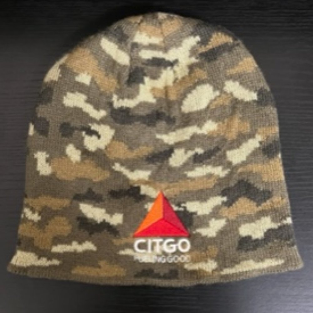 Citgo Camouflage Knit Beanie